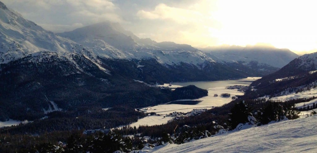 St. Moritz: uma estação de esqui badalada