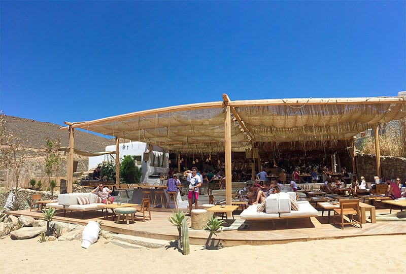 melhores beach clubs em mykonos alemagou