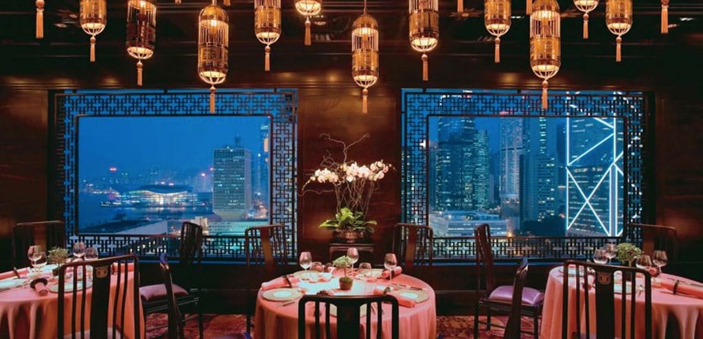 Restaurante Man Wah em Hong Kong
